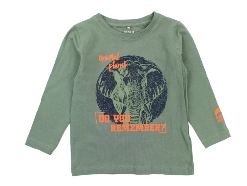 Name It t-shirt laurel wreath animal planet